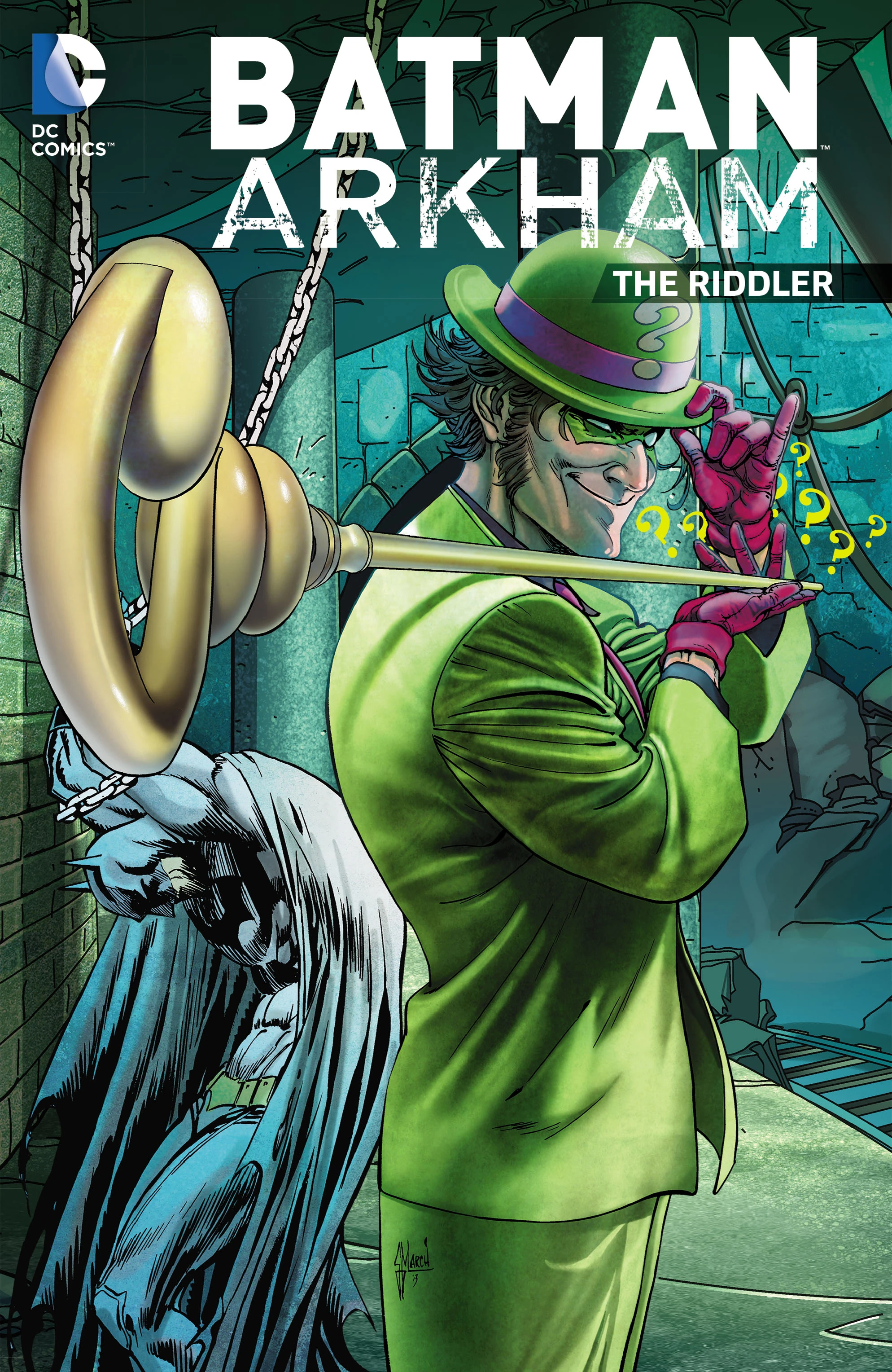 Batman Arkham: Riddler (DC, 2015) cover